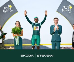 Biniam Girmay maillort vert du Tour de France | Steveny