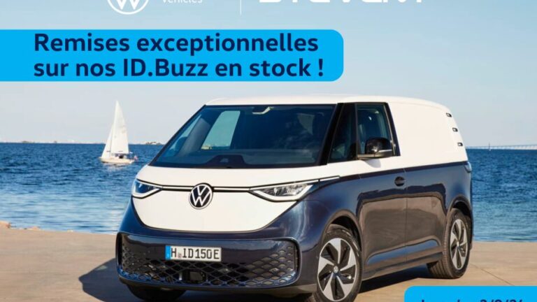 Jusqu'à 19.000€ de remise sur nos VW ID.Buzz en stock